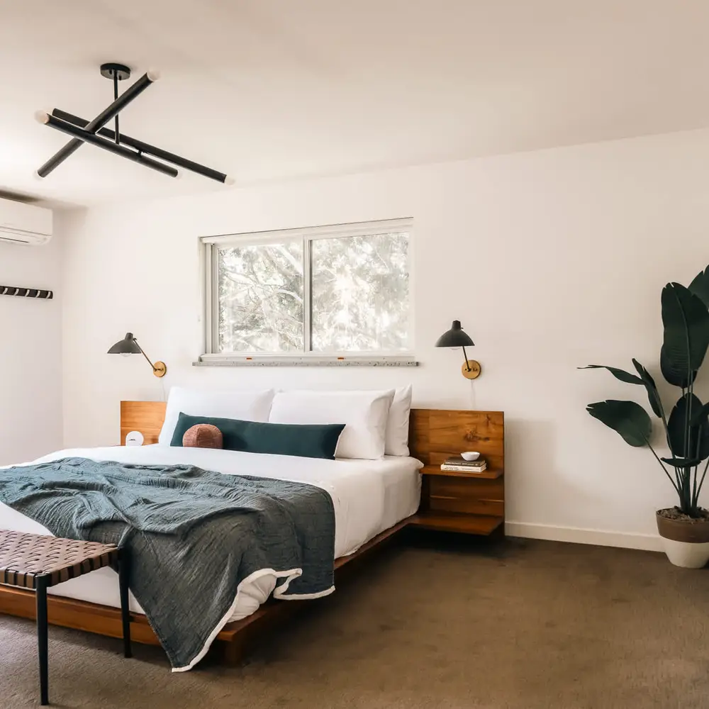 Bedroom 1 with king bed