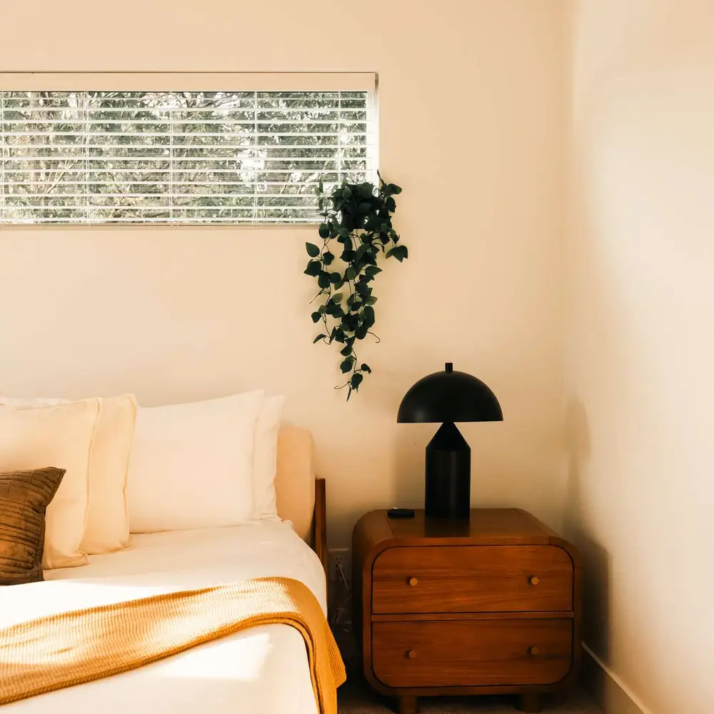 Bedroom 1 with king bed