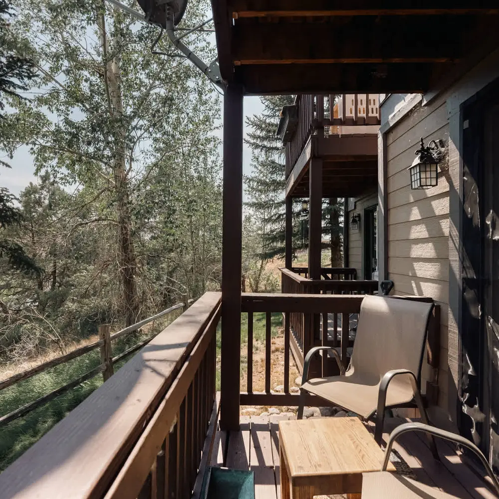 Bunk room balcony