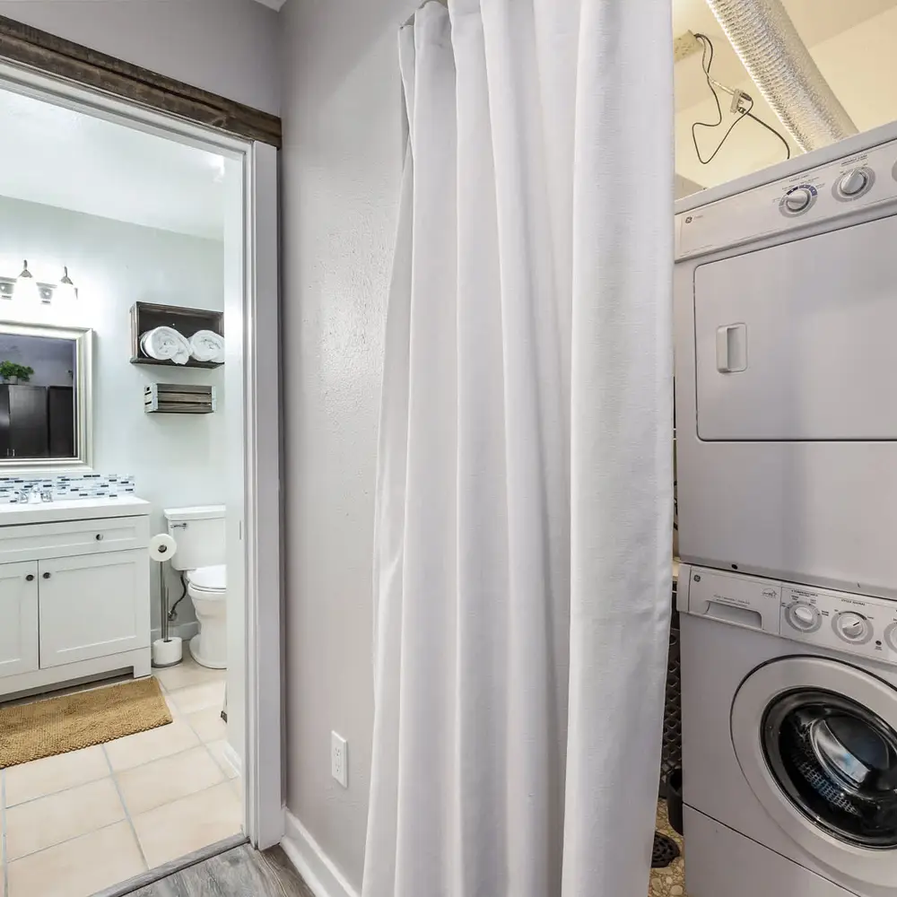 In-unit washer and dryer