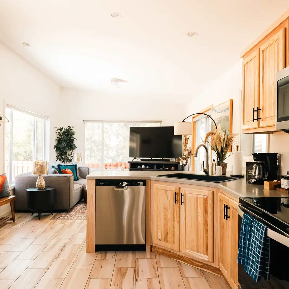 Spacious kitchen