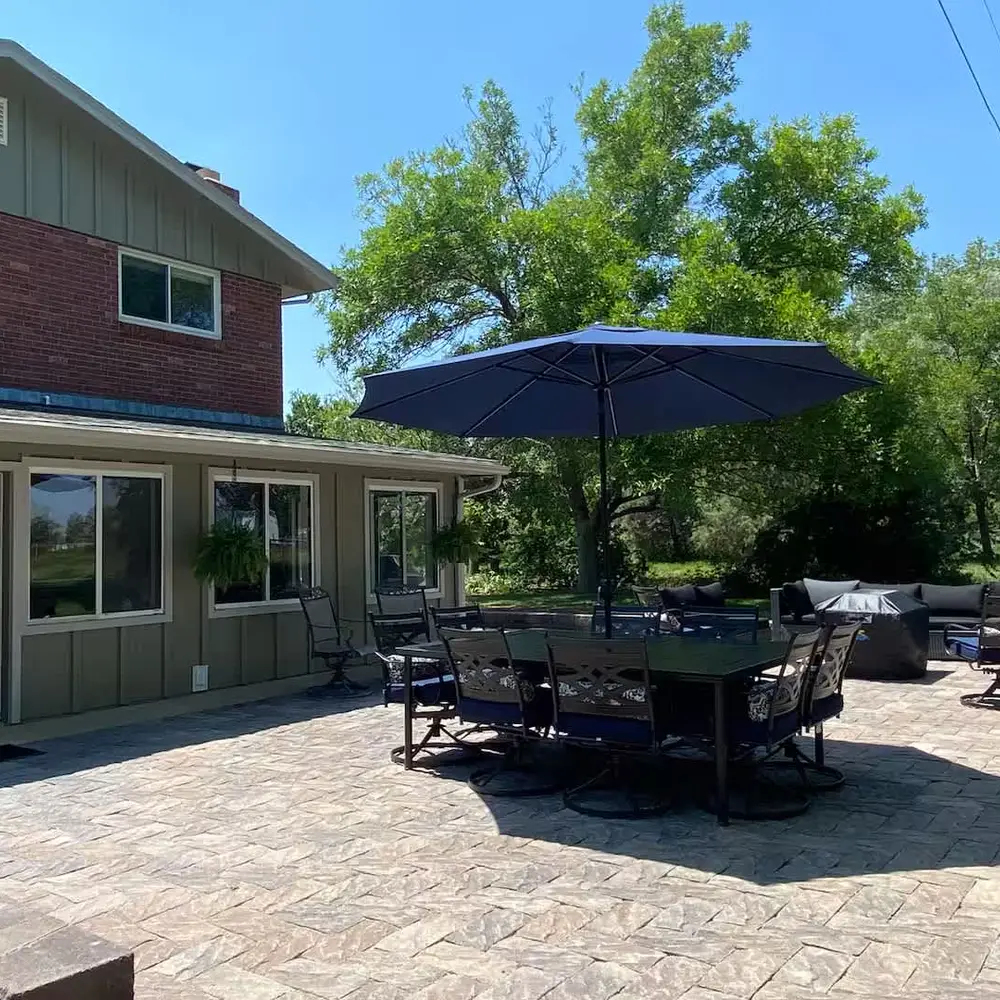 Back patio