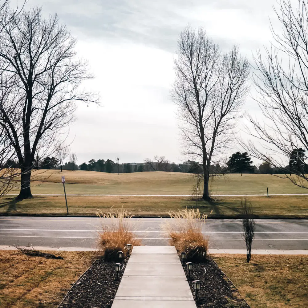 View of golf course