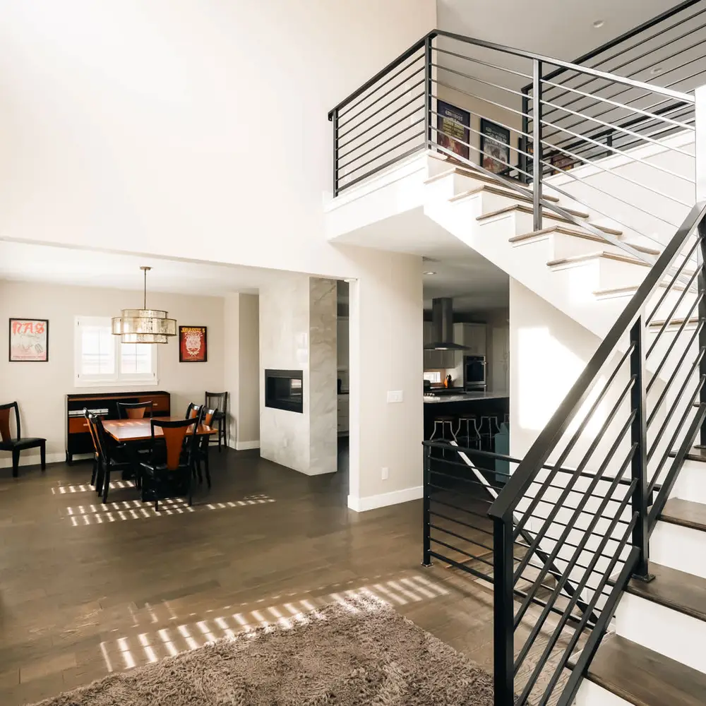 Staircase to 2nd floor