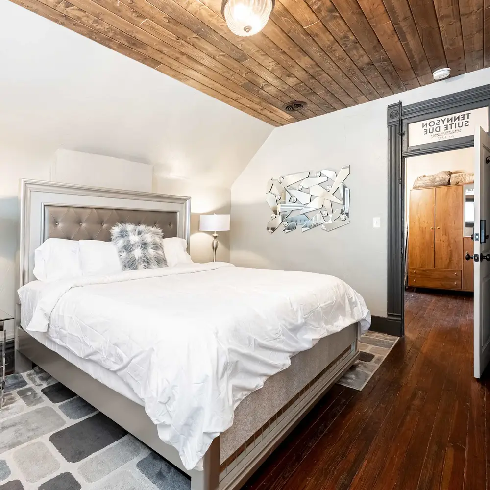 Bedroom 1 with king bed