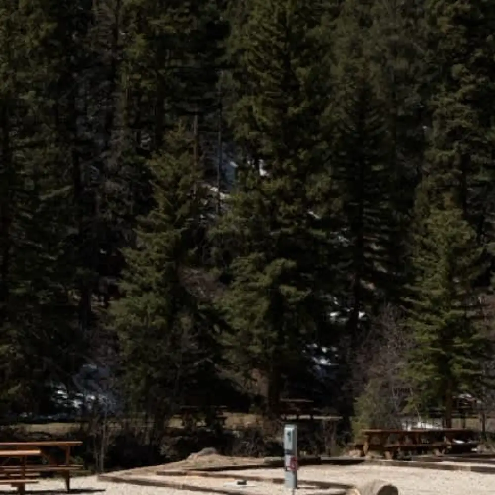 RV spot 1 - Your space has full hook-ups with water, electricity (30 & 50 amp), and sewer