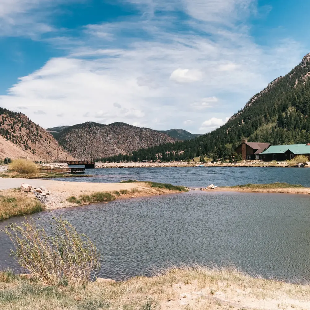 Nearby landscape