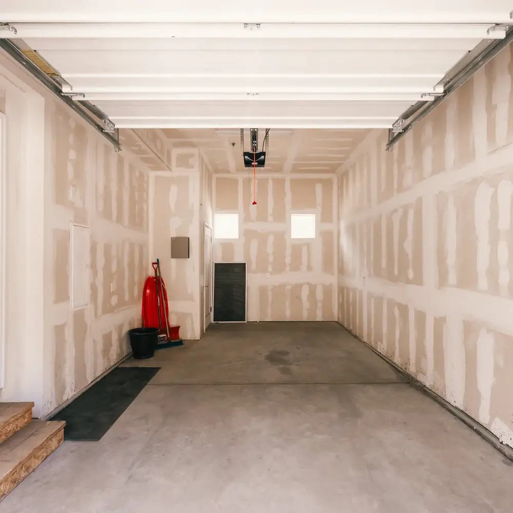 Attached garage