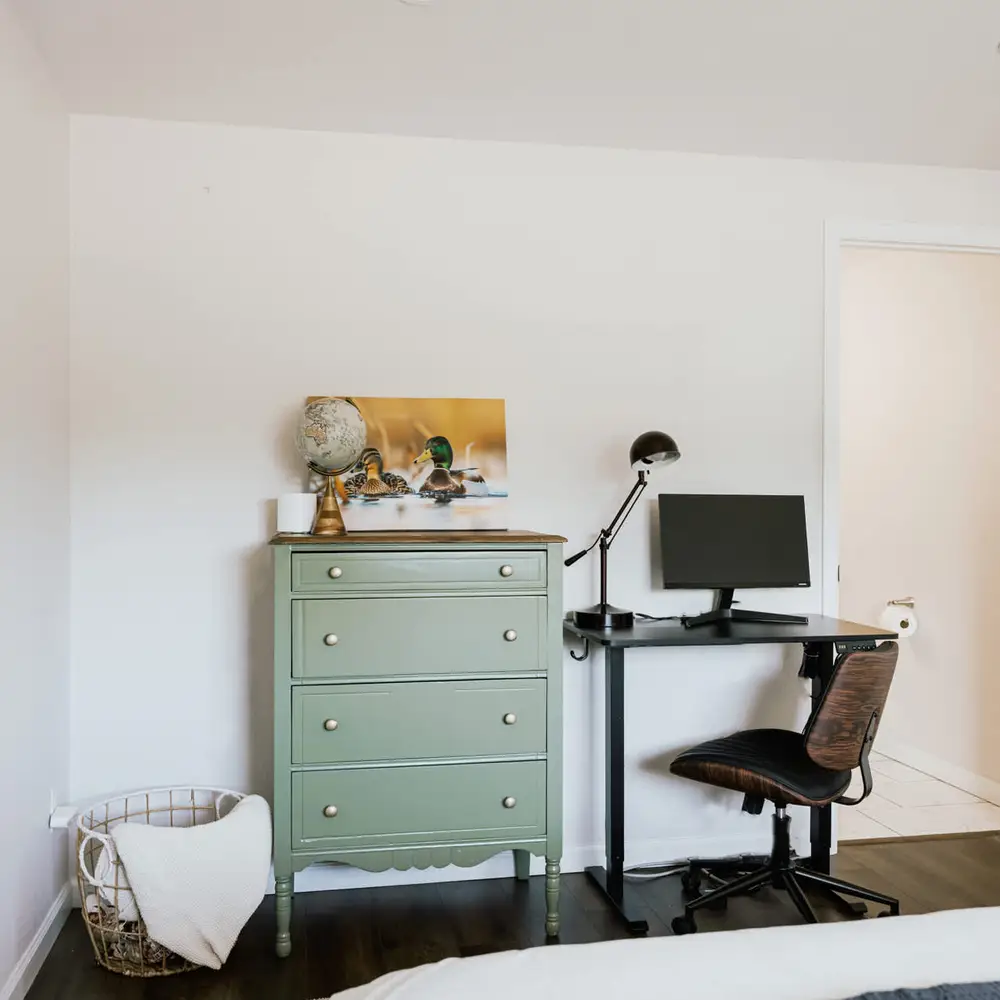 Workspace in bedroom 2