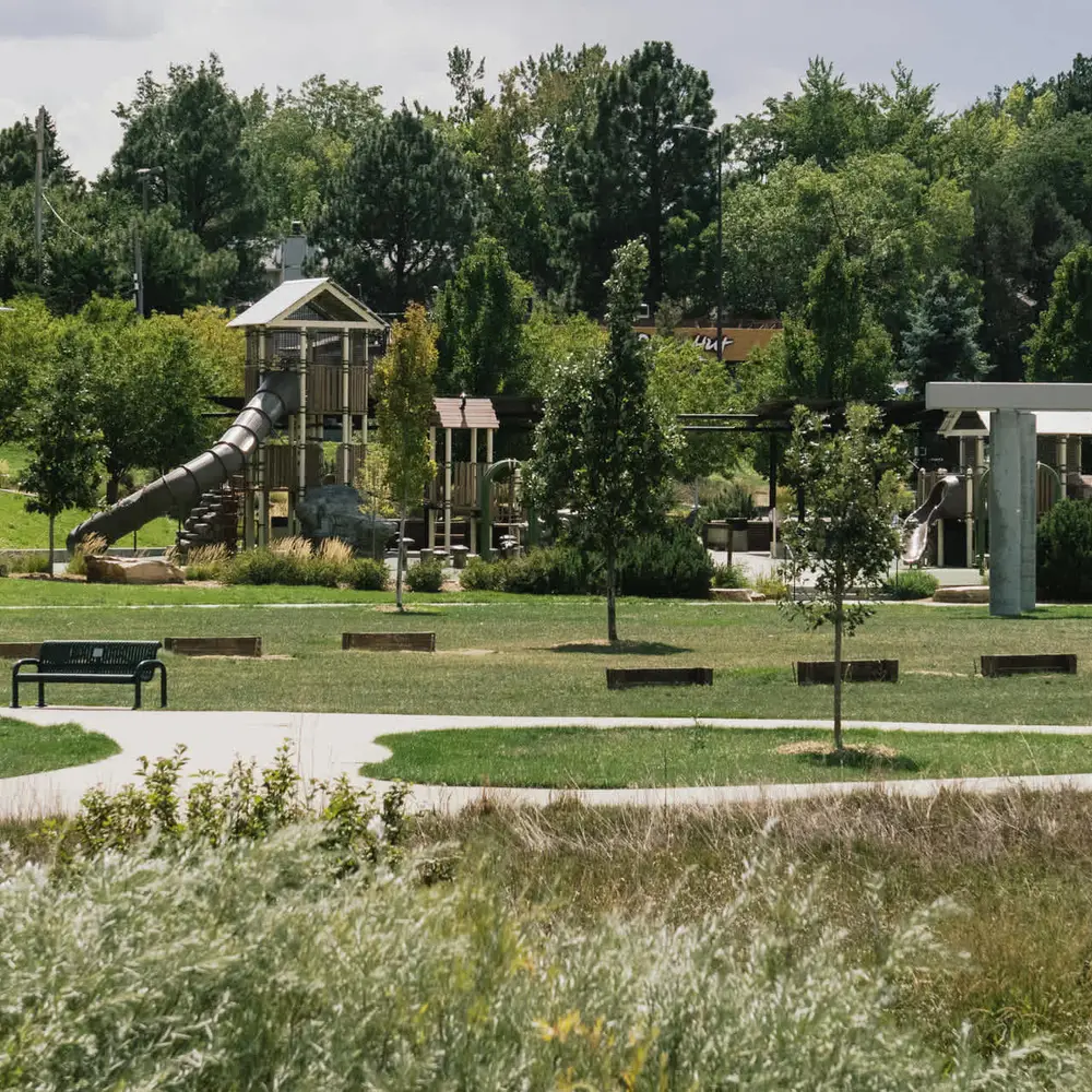 Ralston Central Park is across the street