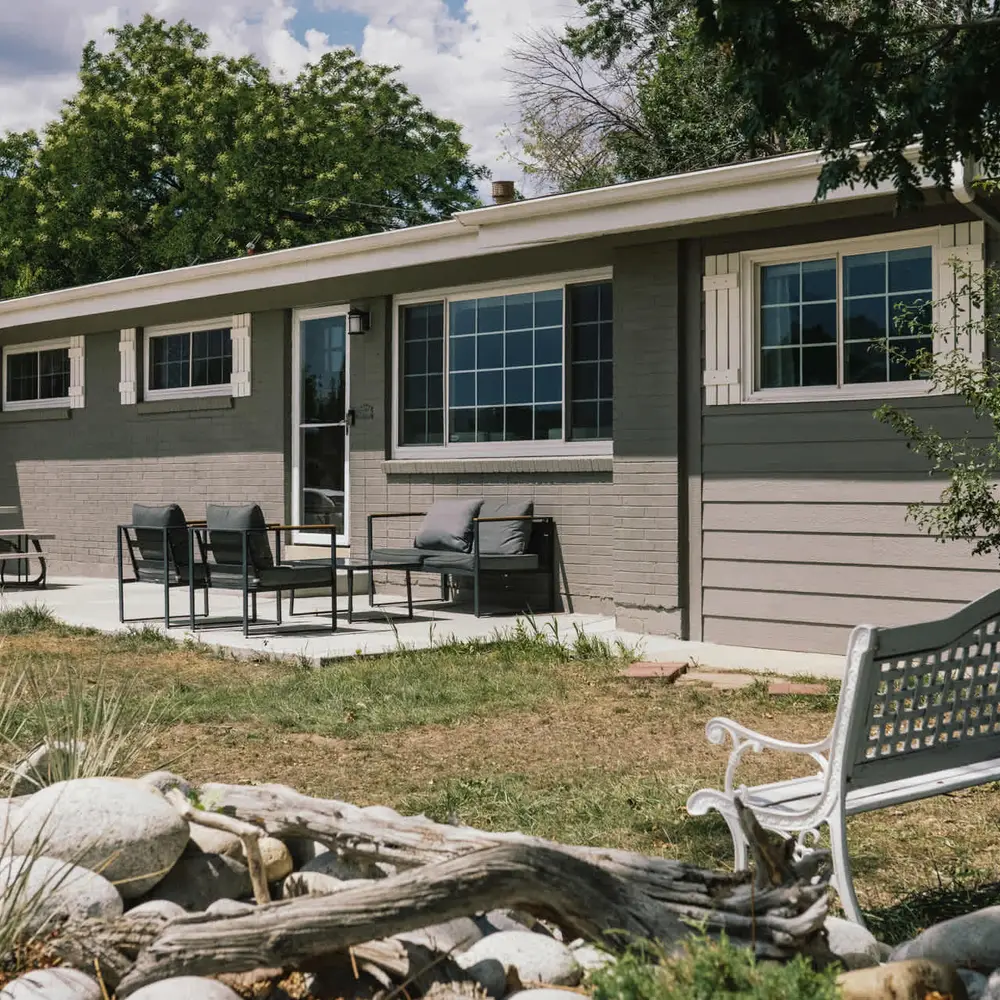 Exterior of property
