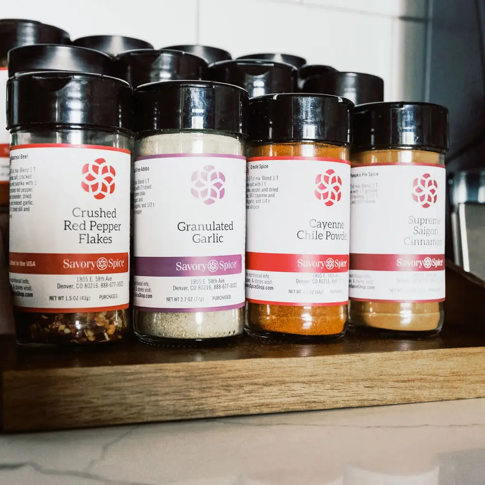 A well-seasoned stay - Full spice kits and all the seasonings provided by Savory Spice