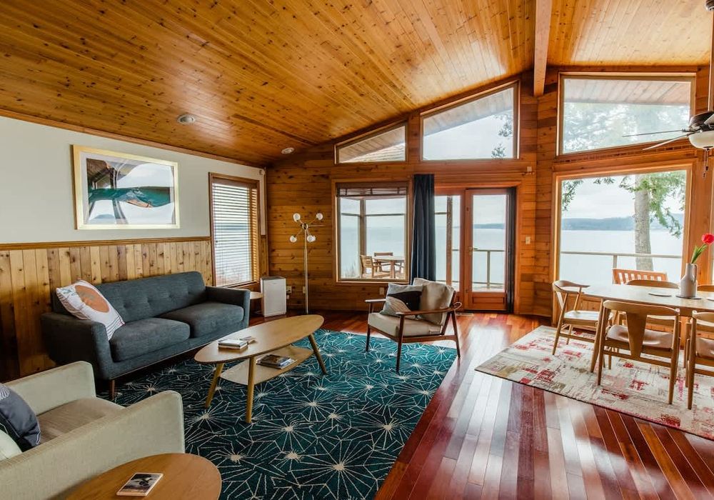 Welcome home! The main living area you'll see upon entering.