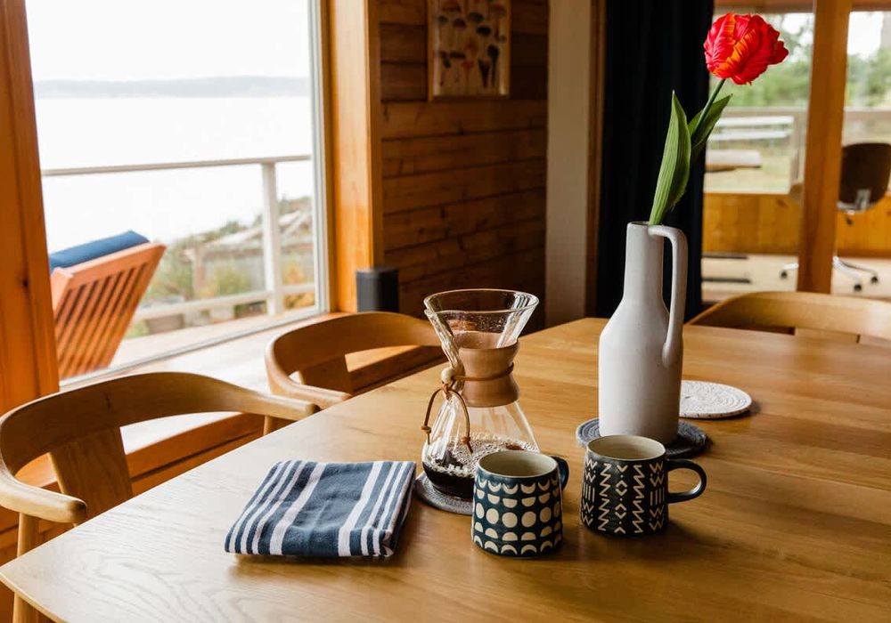 Indulge in our bespoke coffee experience by Chemex.