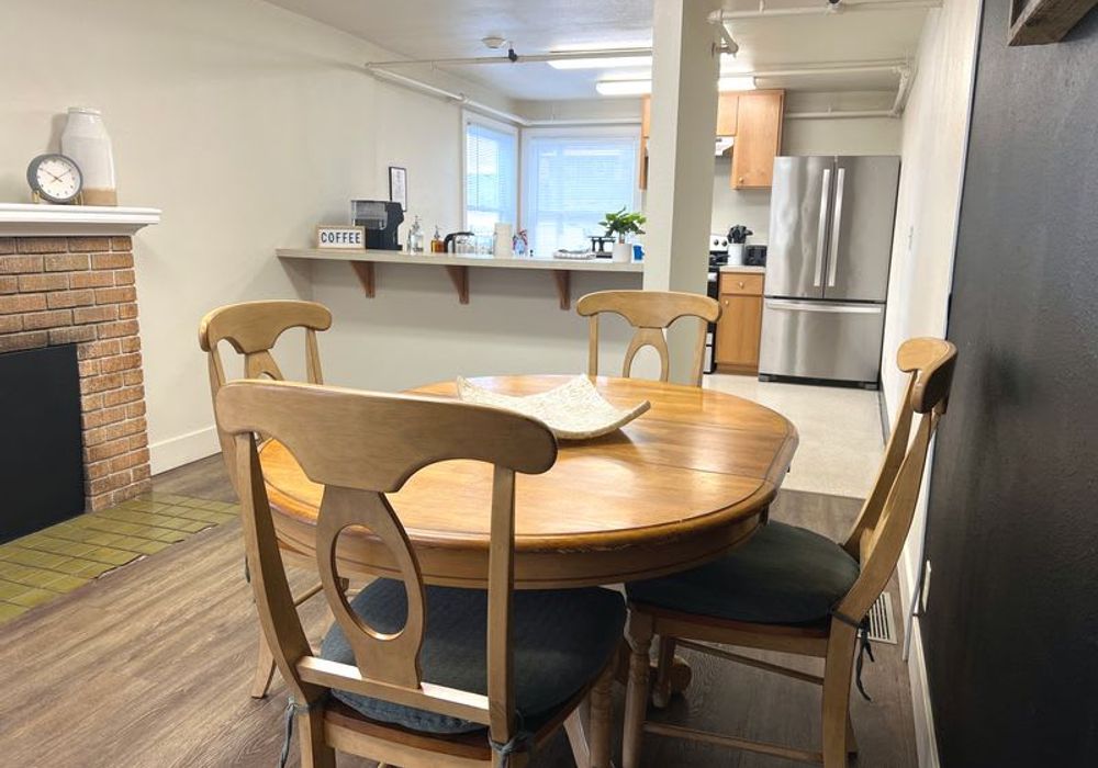 Shared dining area