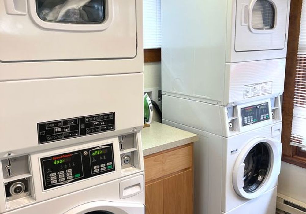 Free laundry onsite