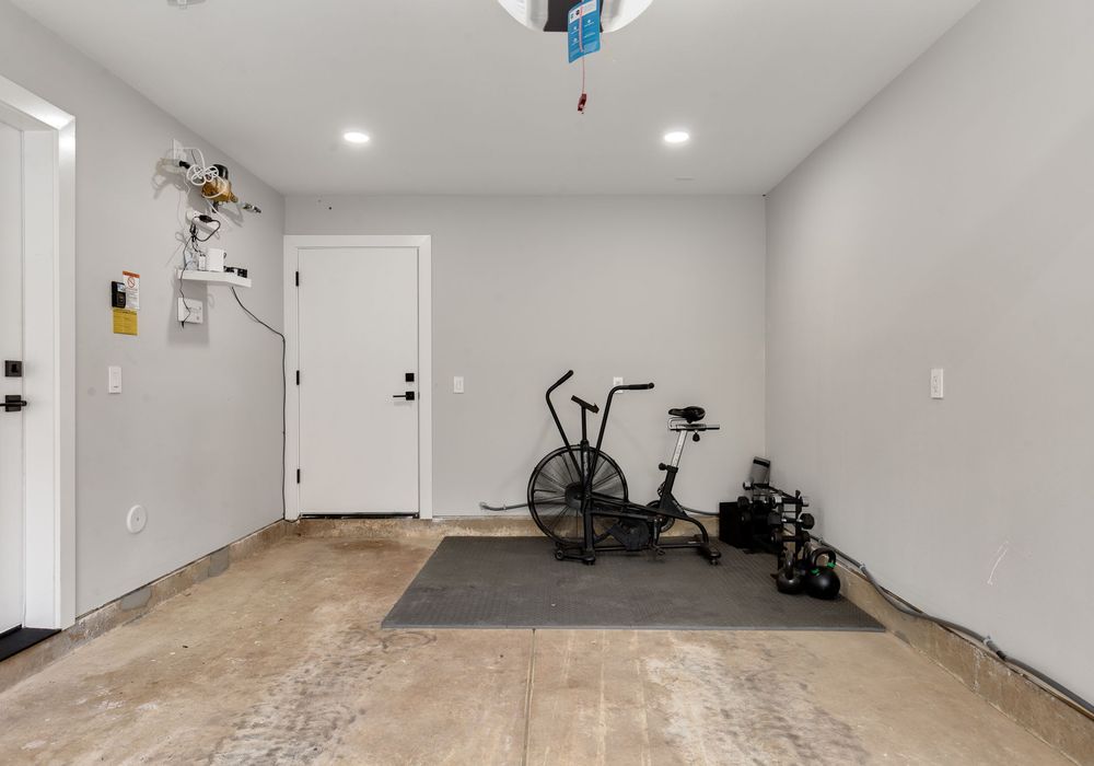 Gym equipment is available during your stay, including Airdyne bike and kettlebells.