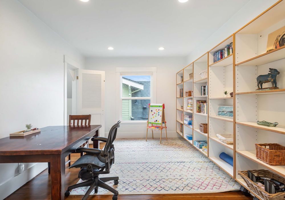 2 of 3 desks in the house, this one is on the second floor.