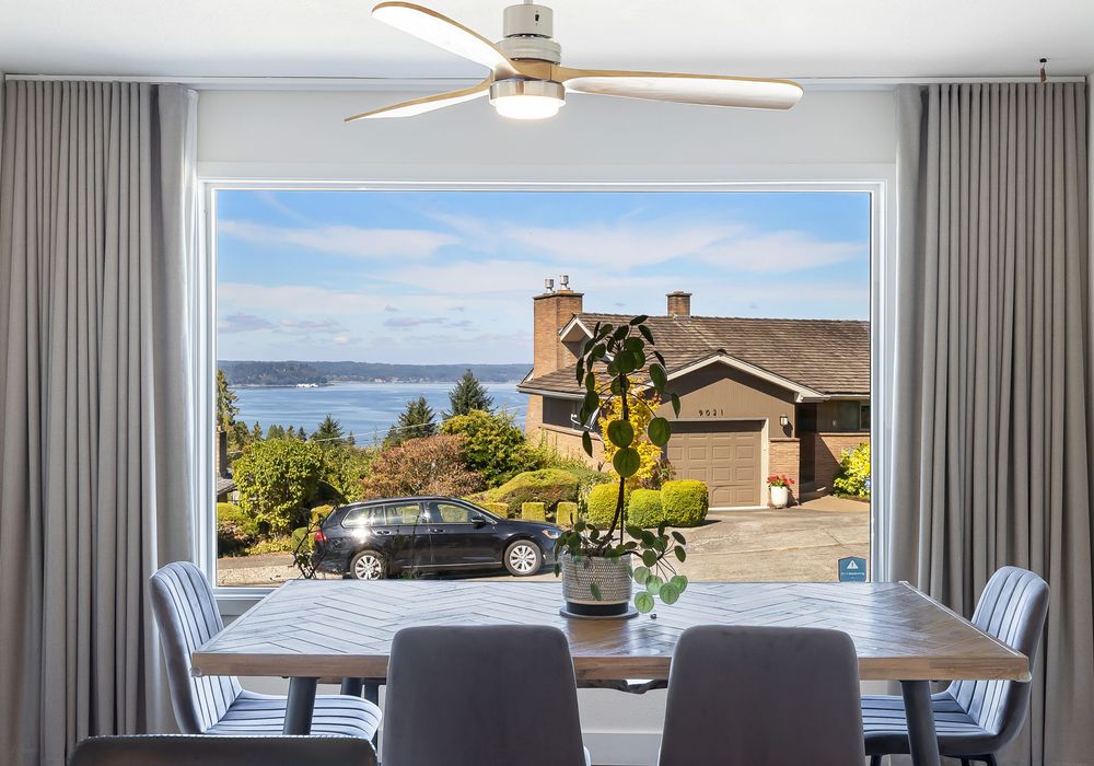 Gather here with a view—sunlight and stories at the table.