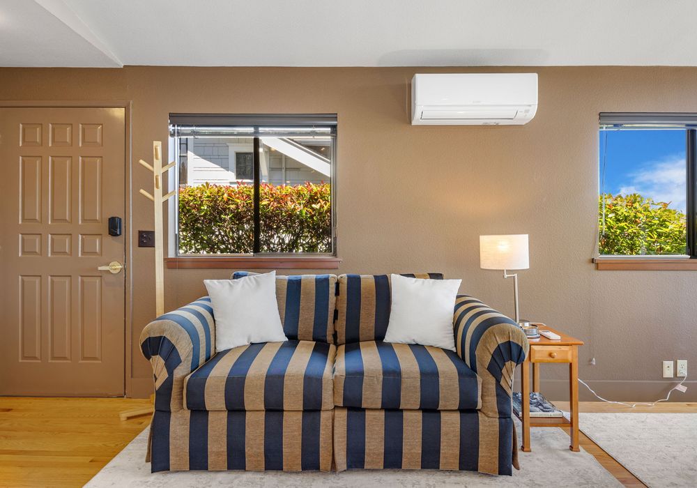 Relax, connect, and enjoy the warmth of home after a day in the city.