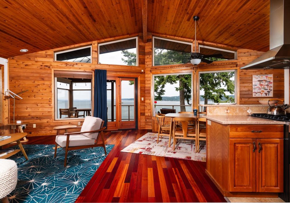 The views from the living area are unbeatable!