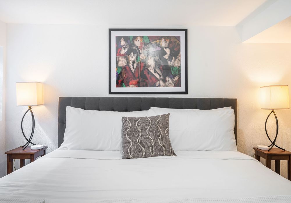 Cozy bedrooms for restful nights.