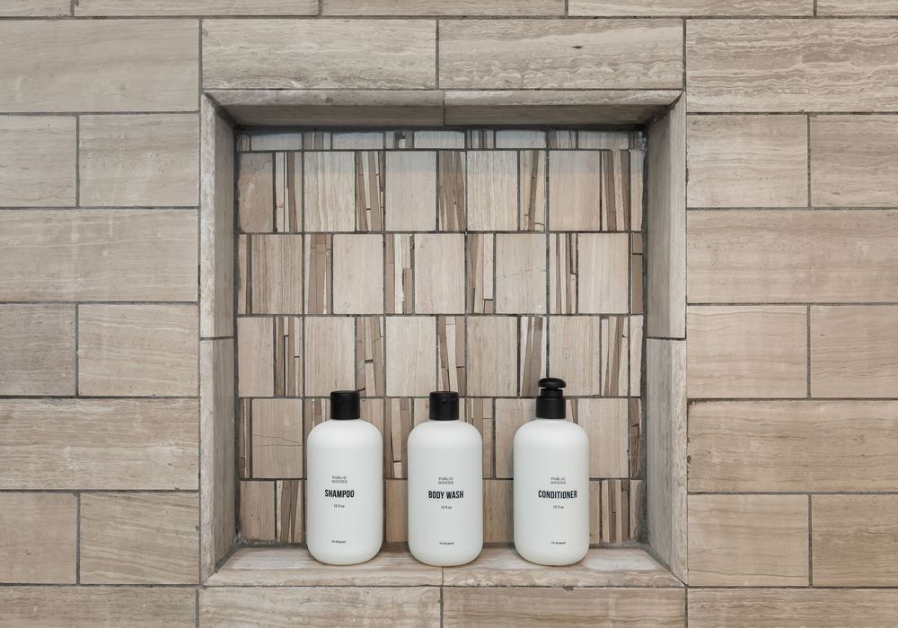 Every detail is crafted for your comfort, including our curated collection of premium bath products.