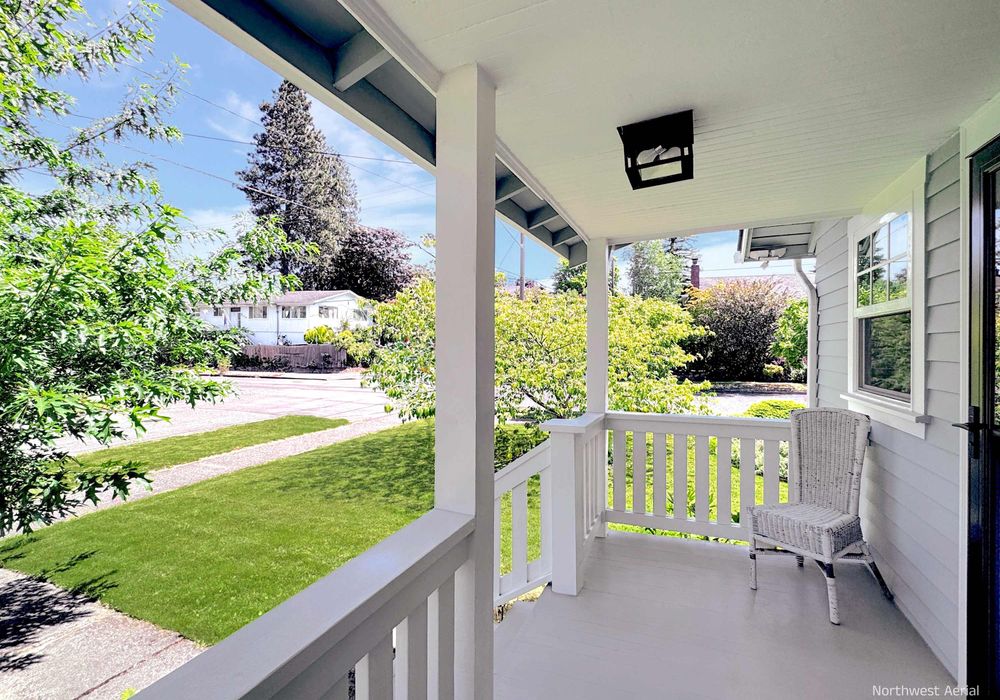 Soak in the fresh air and take in the serene outdoor views.