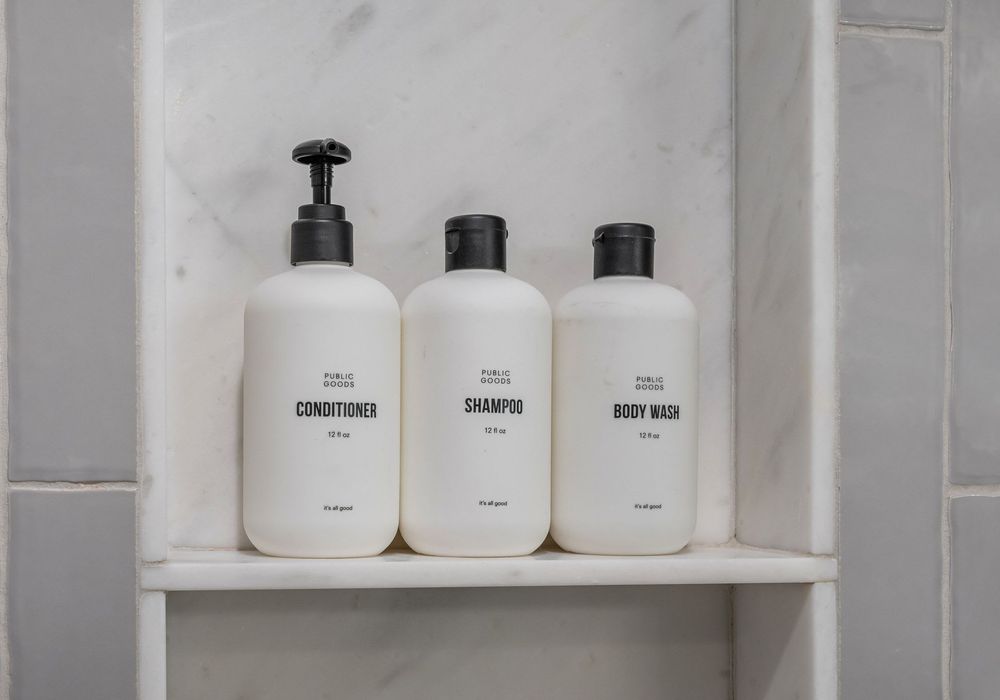 Quality toiletries and clean finishes for a hotel-like feel.