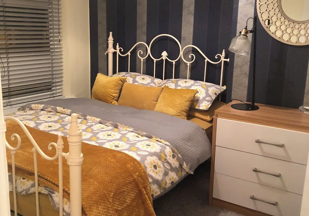 Bright and airy with a second double bed, ideal for couples or solo travelers seeking a peaceful retreat.