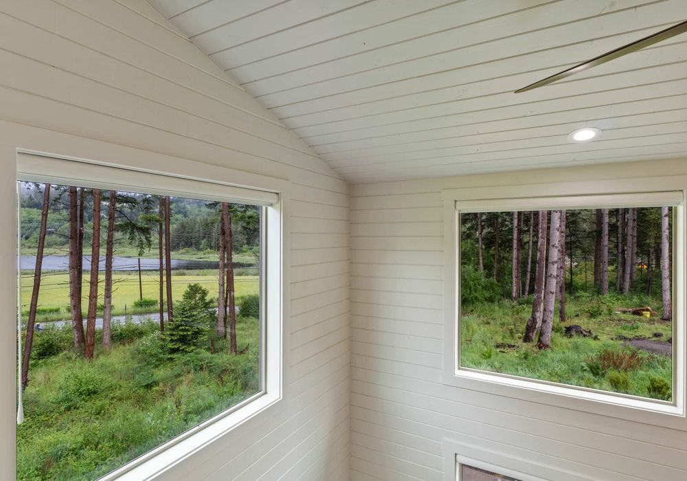 Windows that bring the outdoors in.