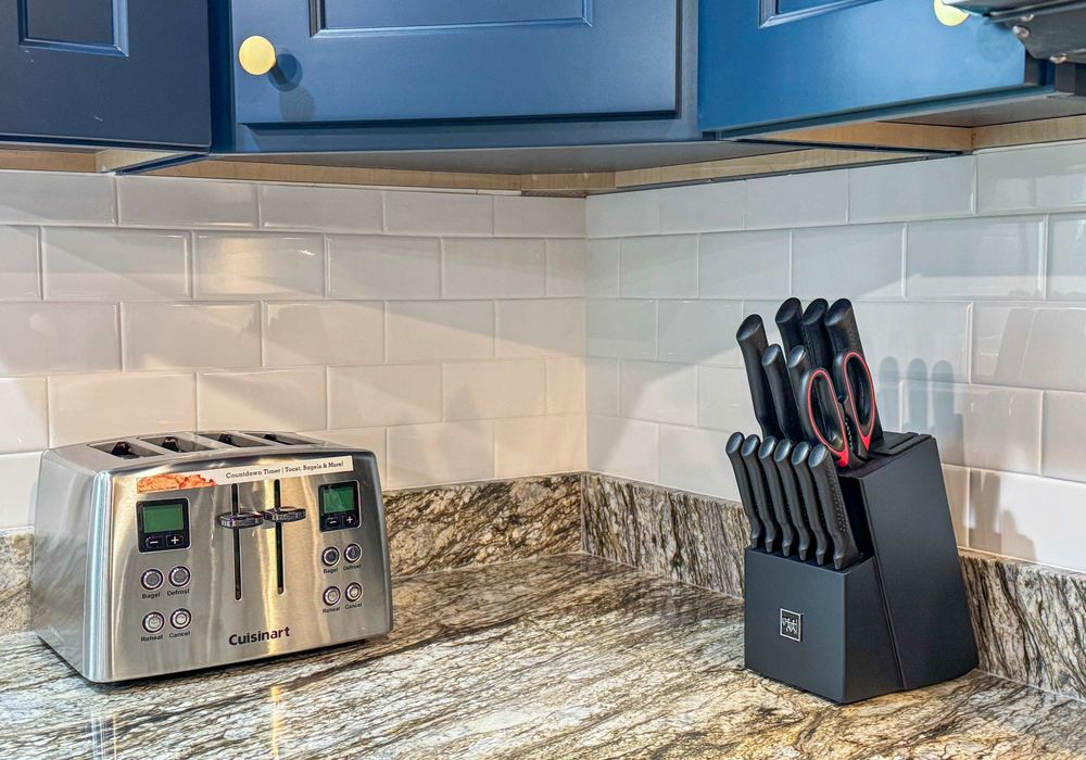 Practical essentials provided to make you feel right at home.