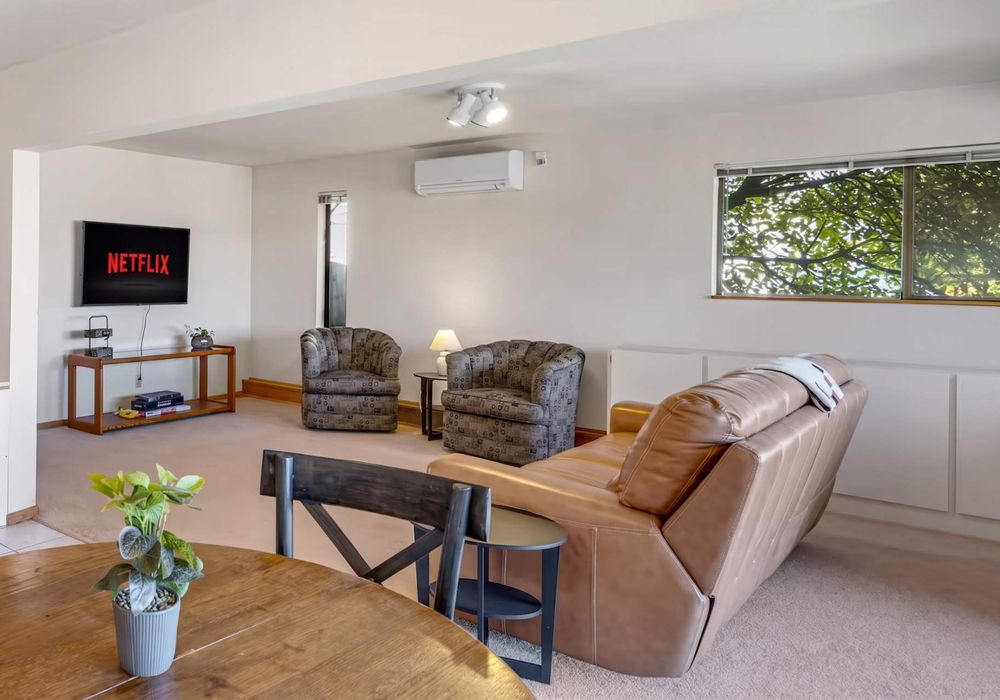 Lots of room to spread out, and stream to the large TV.