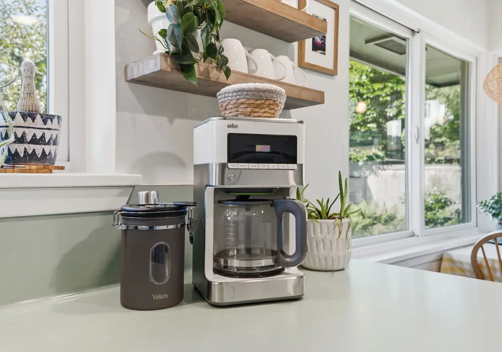 Start your day with a fresh cup of coffee.