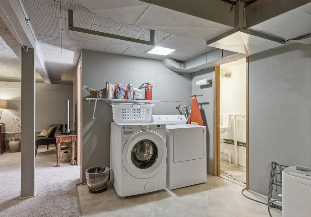 In-home washer and dryer for added convenience during your stay.