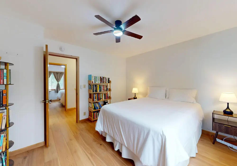 A cozy bed to recharge between beach walks and Westport adventures.