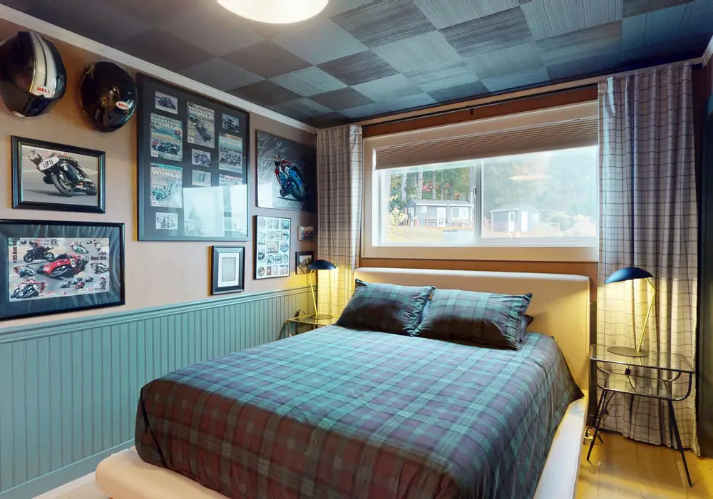 Settle in comfortably surrounded by artwork and thoughtful details.
