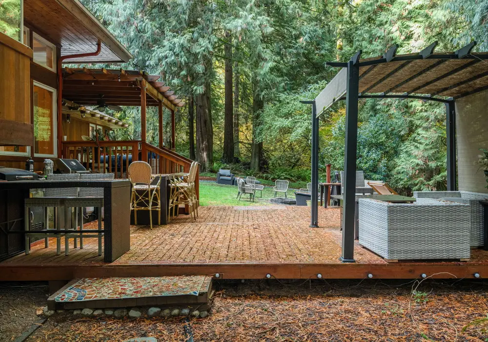 Make the most of the peaceful setting with a little outdoor downtime.