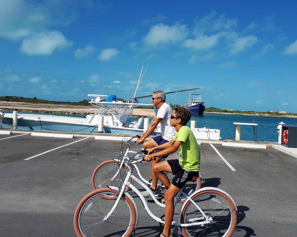 cycling at White Villas Resort