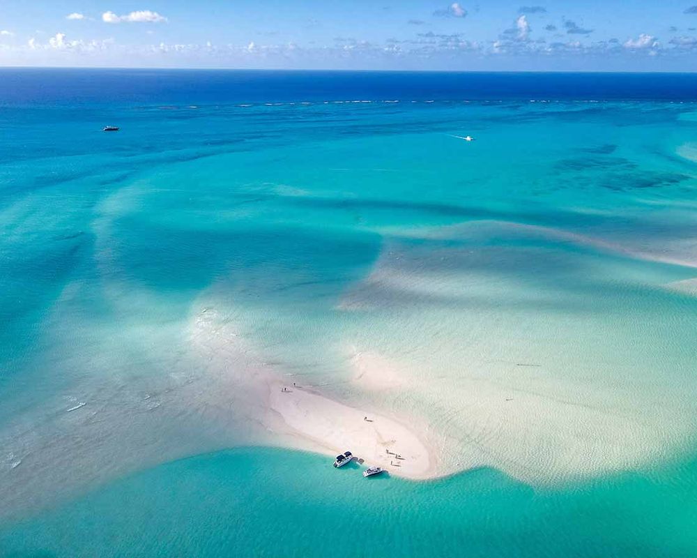 boat excursion in Turks and Caicos