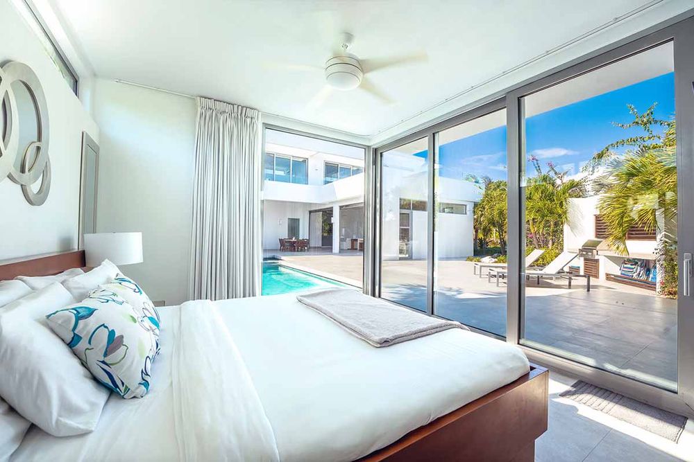 bedroom in White Villas Resort Turks and Caicos