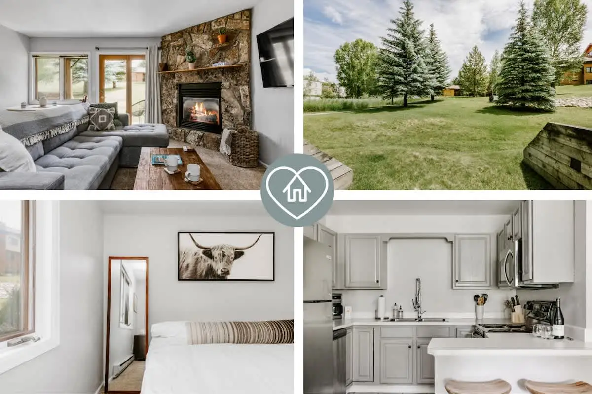 Chic Condo | King Bed | Patio | Hot Tub | Free Bus
