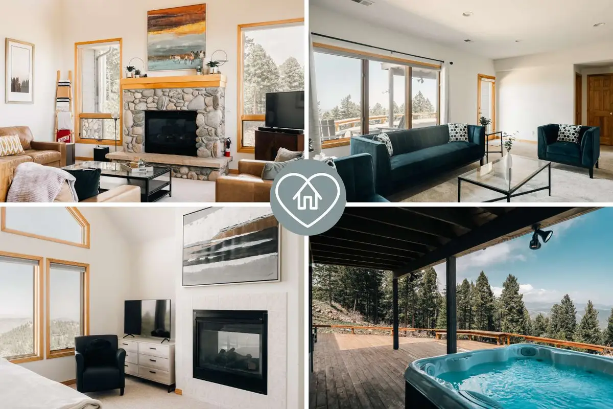 Peaceful Getaway with Hot Tub | Views | Evergreen