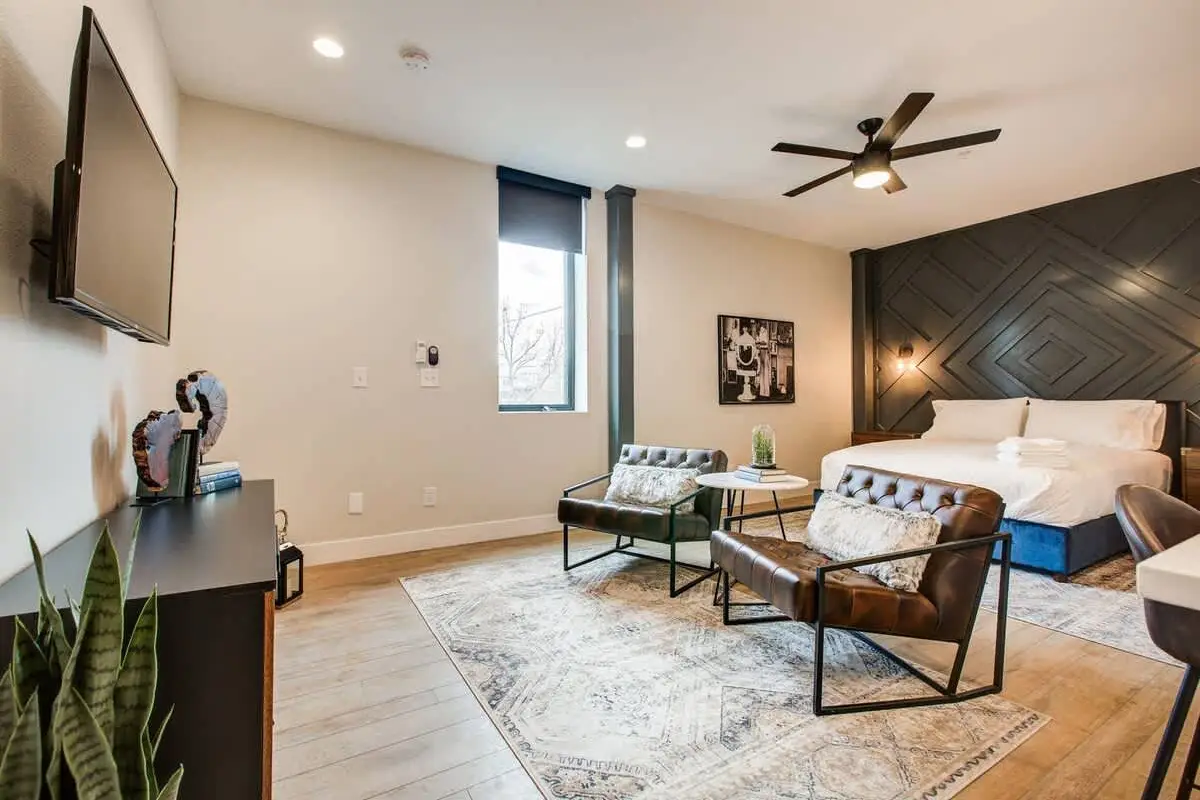 Modern ADA-Accessible Studio | Tennyson St Escape