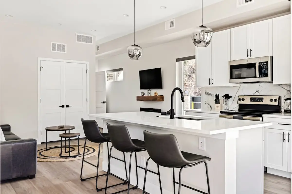 Golden Sanctuary | Luxe Apt | 1 Block From Main St