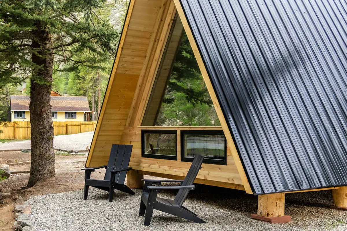 Scenic Mountain A-Frame | Sauna | Creek | Lostfork