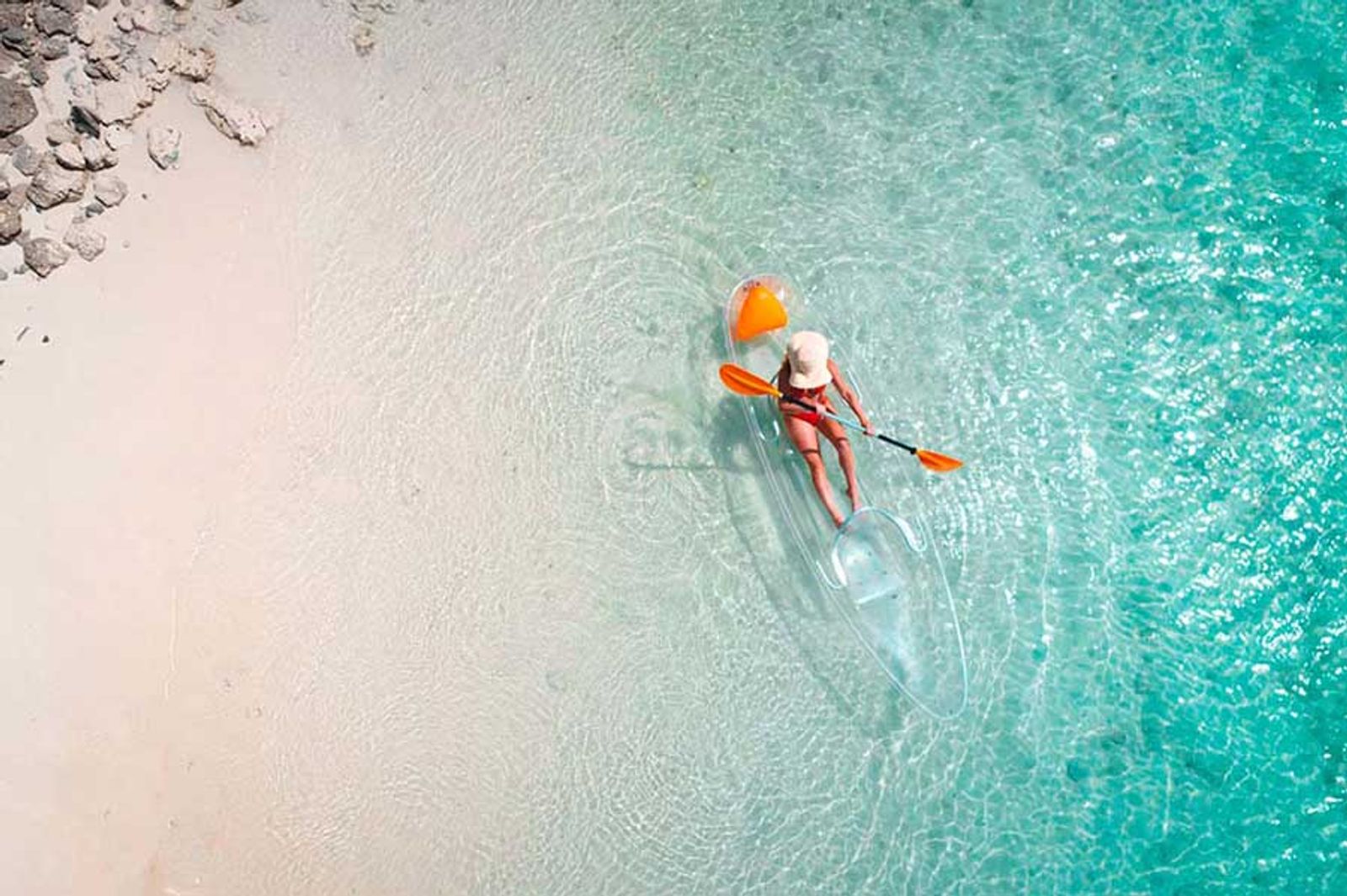 clear kayak