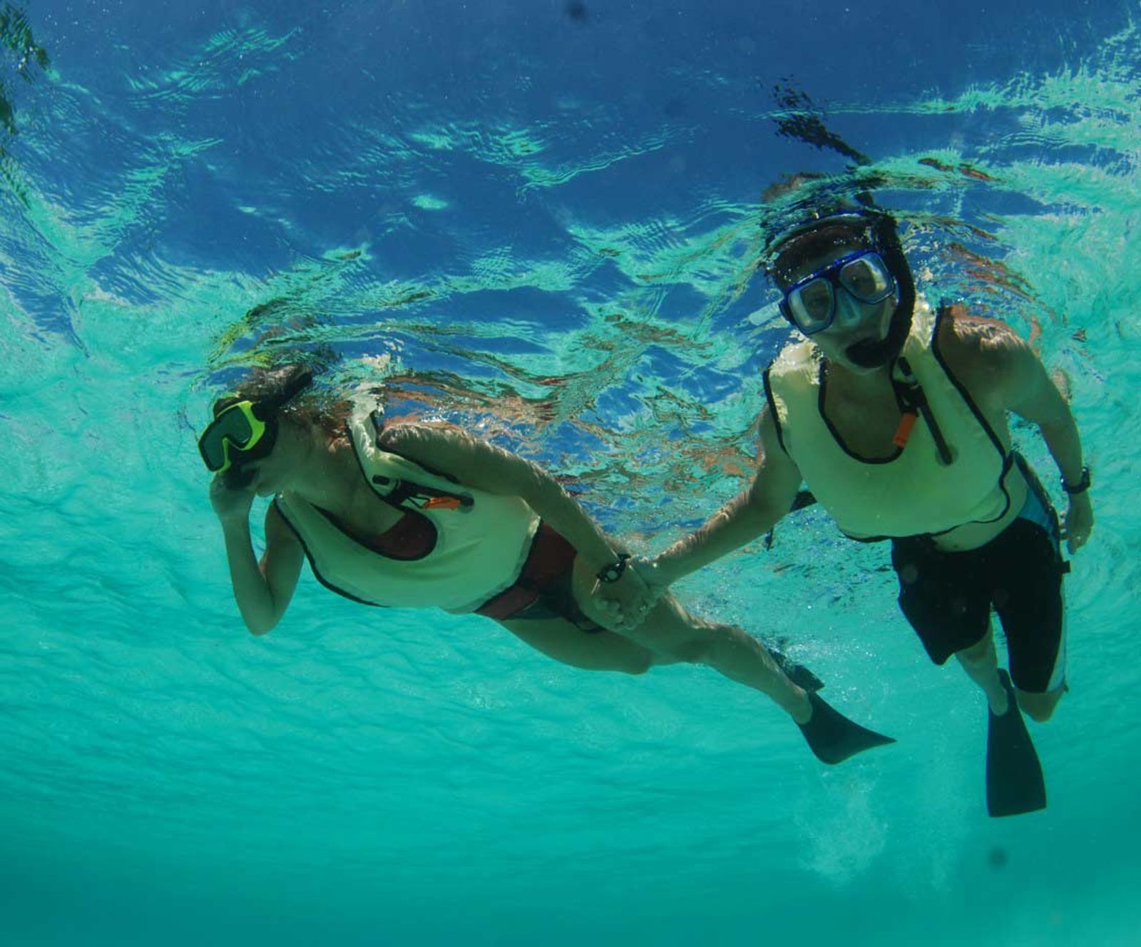 Snorkeling in the Turks and Caicos