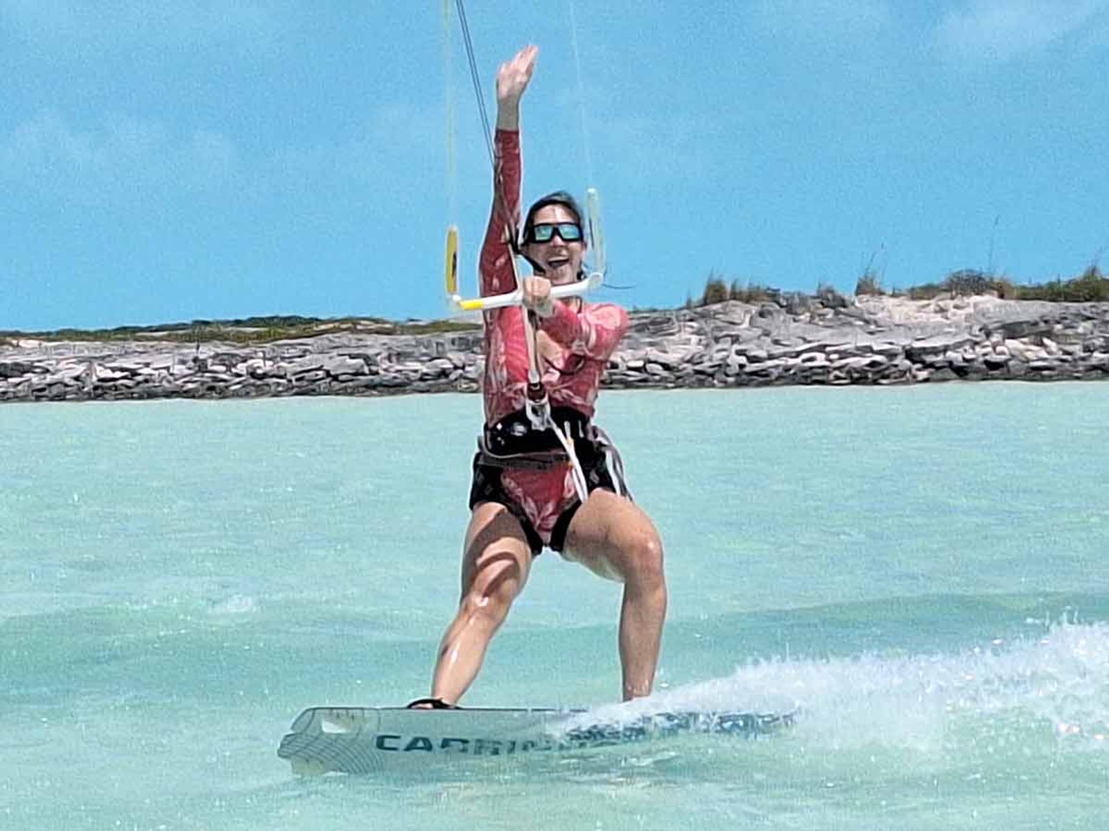 kiteboarding in Turks and Caicos