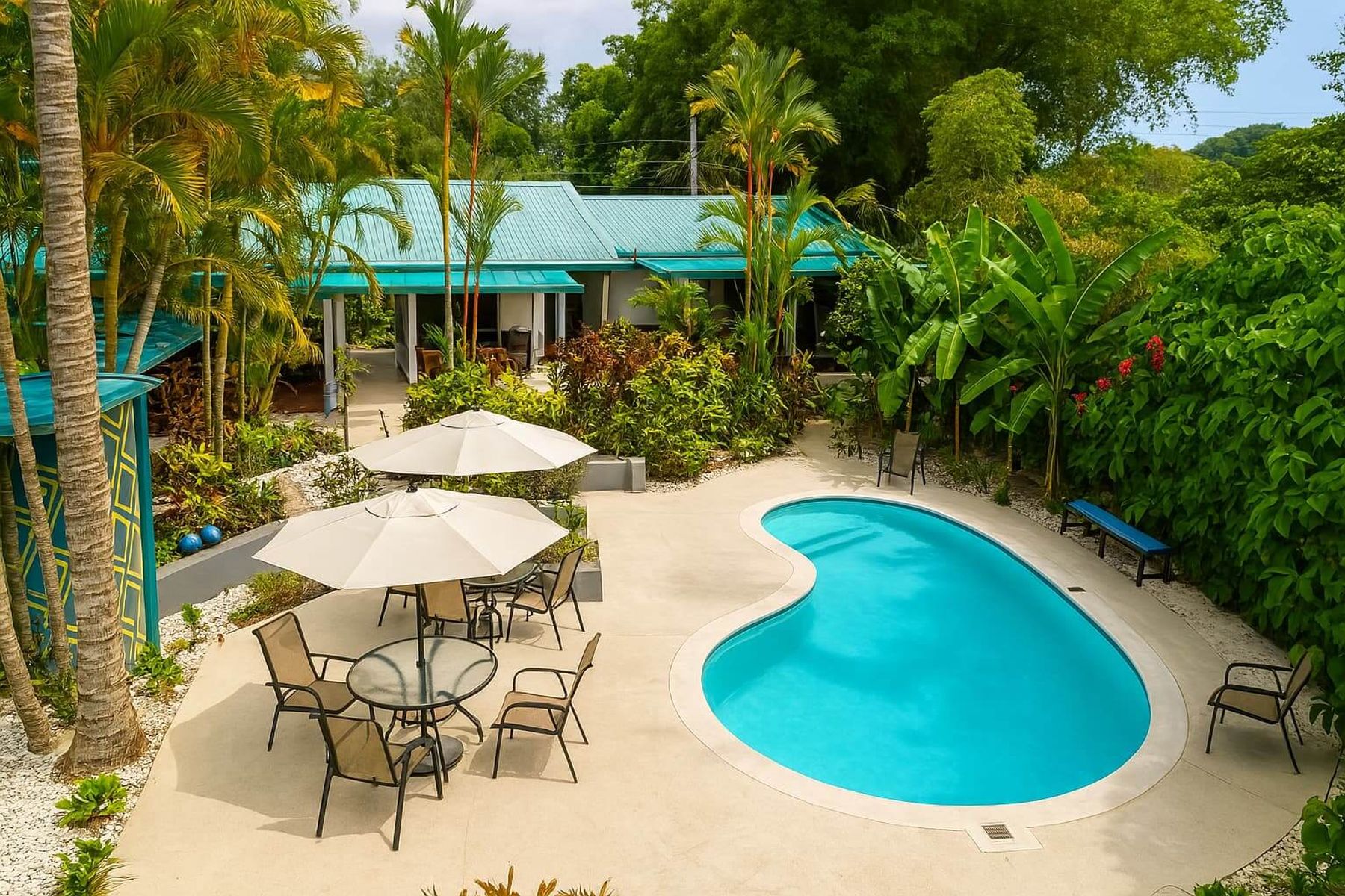 Comfy-Safe-Manuel Antonio-Studio-Pool Main Image